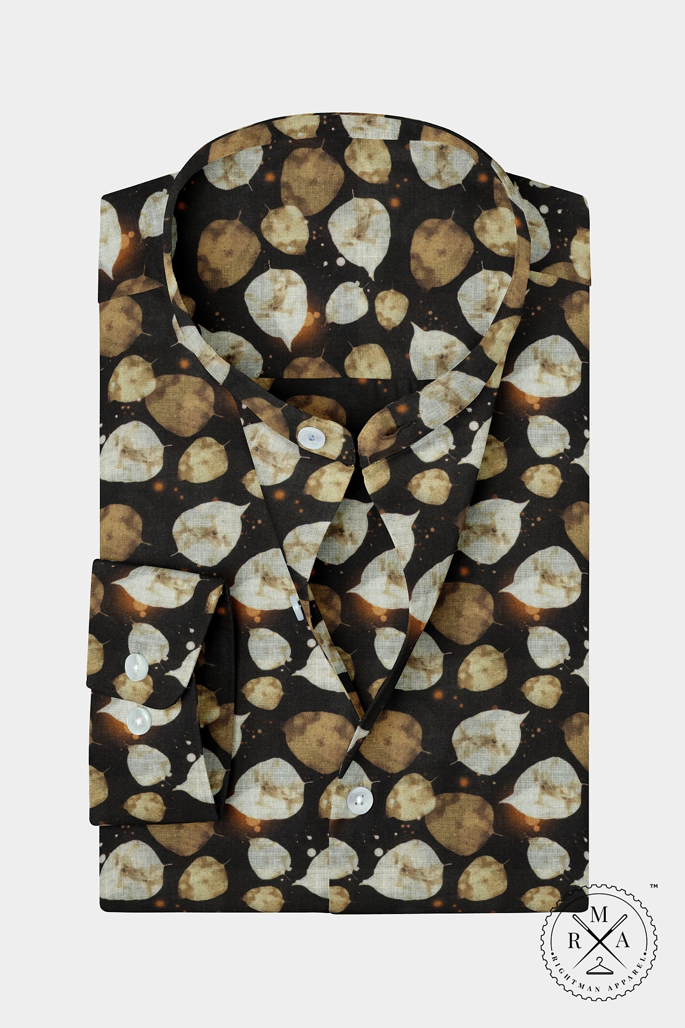 Black Leaves Shirt SH261